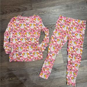 Posh Peanut x Lisa Frank Kitty Angel Classic Pajama Set 3T-4T
